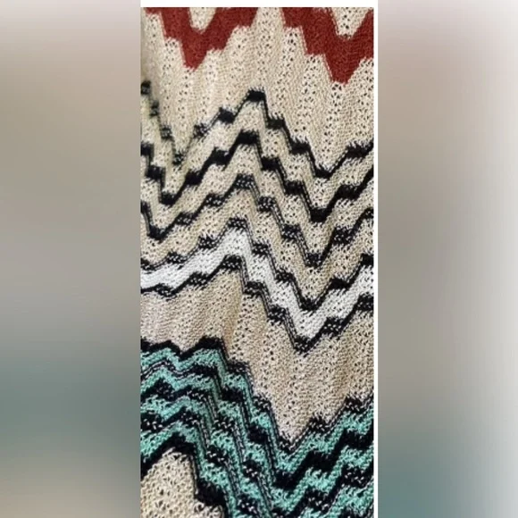 Missoni Multicolor Zigzag Midi Dress - Picture 4 of 5